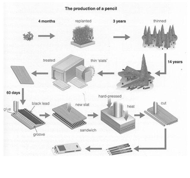 ielts writing task 1 linear process